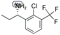 (1S)-1-[2-CHLORO-3-(TRIFLUOROMETHYL)PHENYL]PROPYLAMINE Struktur
