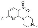 1-(6-CHLORO-3-NITROPYRIDIN-2-YL)-4-METHYLPIPERAZINE Struktur