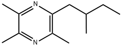 2,3,5-TRIMETHYL-6-(2-METHYLBUTYL)PYRAZINE Struktur