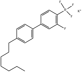 POTASSIUM 3-FLUORO-4'-HEPTYLBIPHENYL-4-TRIFLUOROBORATE