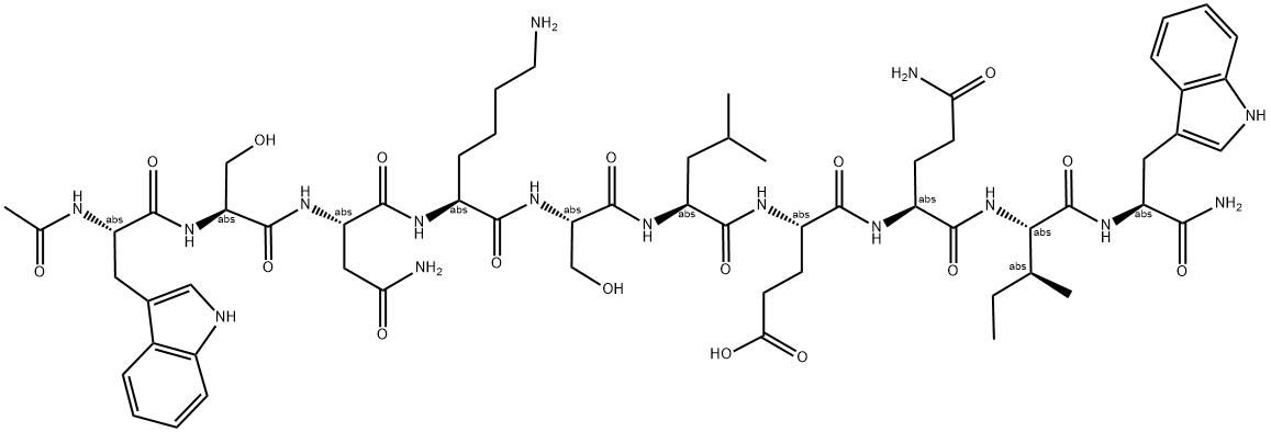 AC-WSNKSLEQIW-AMIDE|
