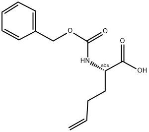 (S)-2-CBZ-AMINO-HEX-5-ENOIC ACID Struktur