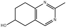 5,6,7,8-TETRAHYDRO-6-HYDROXY-2-METHYLQUINAZOLINE Struktur