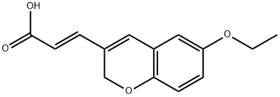 (2E)-3-(6-ETHOXY-2H-CHROMEN-3-YL)ACRYLIC ACID