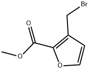 METHYL 3-(BROMOMETHYL)-2-FUROATE Struktur