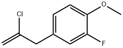 2-CHLORO-3-(3-FLUORO-4-METHOXYPHENYL)-1-PROPENE price.