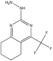 5,6,7,8-TETRAHYDRO-2-HYDRAZINO-4-(TRIFLUOROMETHYL)QUINAZOLINE Struktur