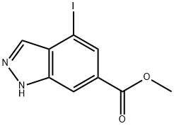 4-IODO-6-INDAZOLECARBOXYLIC ACID METHYL ESTER price.