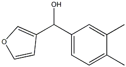 3,4-DIMETHYLPHENYL-(3-FURYL)METHANOL Struktur