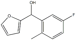 3-FLUORO-6-METHYLPHENYL-(2-FURYL)METHANOL