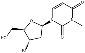 N3-METHYL-2'-DEOXYURIDINE Structure