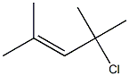 4-CHLORO-2,4-DIMETHYL-2-PENTENE Struktur