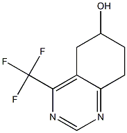 5,6,7,8-TETRAHYDRO-6-HYDROXY-4-(TRIFLUOROMETHYL)QUINAZOLINE Struktur