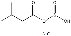 SODIUM-ISO-VALERYL BISULFITE Struktur