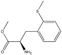 METHYL (2R)-2-AMINO-3-(2-METHYLTHIOPHENYL)PROPANOATE Struktur