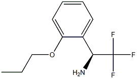 (1S)-2,2,2-TRIFLUORO-1-(2-PROPOXYPHENYL)ETHYLAMINE Struktur