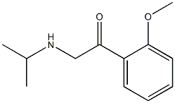 2-ISOPROPYLAMINO-1-(2-METHOXY-PHENYL)-ETHANONE Struktur