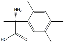 (2R)-2-AMINO-2-(2,4,5-TRIMETHYLPHENYL)PROPANOIC ACID Struktur