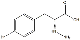 (R)-3-(4-BROMO-PHENYL)-2-HYDRAZINO-PROPIONIC ACID Struktur