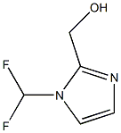 [1-(DIFLUOROMETHYL)-1H-IMIDAZOL-2-YL]METHANOL Struktur