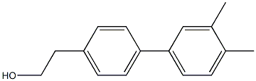 4-(3,4-DIMETHYLPHENYL)PHENETHYL ALCOHOL Struktur