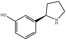3-((2R)PYRROLIDIN-2-YL)PHENOL Struktur