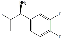 (1R)-1-(3,4-DIFLUOROPHENYL)-2-METHYLPROPYLAMINE Struktur