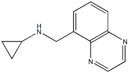 (1S)CYCLOPROPYLQUINOXALIN-5-YLMETHYLAMINE Struktur