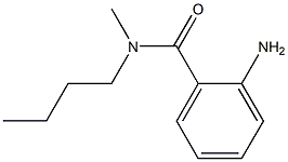 2-AMINO-N-BUTYL-N-METHYLBENZAMIDE Struktur