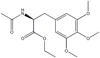 AC-DL-PHE(3,4,5-OME)-OET Struktur