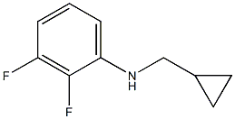 (1S)(2,3-DIFLUOROPHENYL)CYCLOPROPYLMETHYLAMINE Struktur