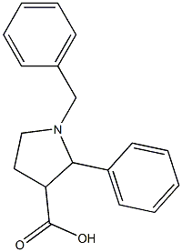 1-BENZYL-2-PHENYLPYRROLIDINE-3-CARBOXYLIC ACID