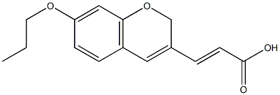 (2E)-3-(7-PROPOXY-2H-CHROMEN-3-YL)ACRYLIC ACID