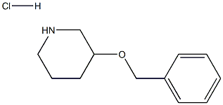 3-BENZYLOXY-PIPERIDINE HYDROCHLORIDE Struktur