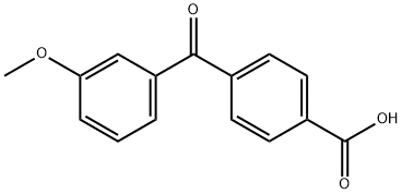 4-(3-METHOXYBENZOYL)BENZOIC ACID, 156727-76-3, 結(jié)構(gòu)式
