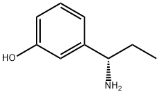 3-((1S)-1-AMINOPROPYL)PHENOL Struktur