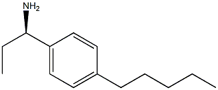 (1R)-1-(4-PENTYLPHENYL)PROPYLAMINE Struktur