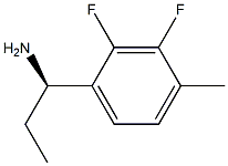 (1R)-1-(2,3-DIFLUORO-4-METHYLPHENYL)PROPYLAMINE Struktur