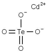 CADMIUM TELLURATE Structure