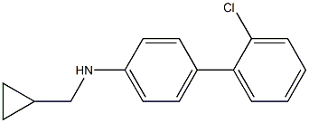 (1S)[4-(2-CHLOROPHENYL)PHENYL]CYCLOPROPYLMETHYLAMINE Struktur