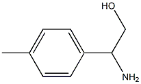 2-AMINO-2-(4-METHYLPHENYL)ETHANOL Struktur