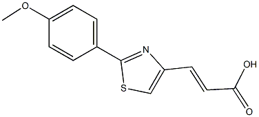 (2E)-3-[2-(4-METHOXYPHENYL)-1,3-THIAZOL-4-YL]ACRYLIC ACID