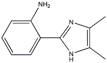 2-(4,5-DIMETHYL-1H-IMIDAZOL-2-YL)-PHENYLAMINE Struktur