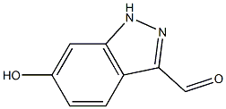 6-HYDROXY-1H-INDAZOLE-3-CARBOXALDEHYDE Structure