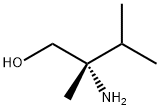 S-2-AMINO-2,3-DIMETHYL-BUTAN-1-OL Struktur