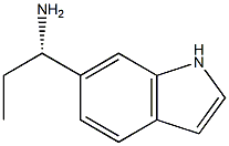(1S)-1-INDOL-6-YLPROPYLAMINE Struktur