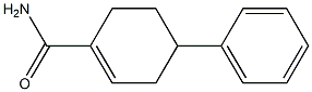 (4-AMINOFORMYL-CYCLOHEX-3-ENYL)BENZENE Struktur