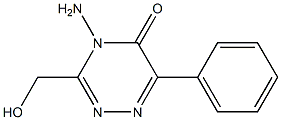 4-AMINO-3-HYDROXYMETHYL-6-PHENYL-1,2,4-TRIAZIN-5-ONE