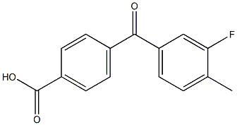 4-(3-FLUORO-4-METHYLBENZOYL)BENZOIC ACID