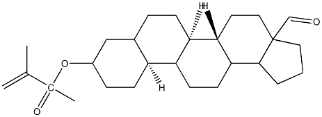 (1R,5AS,5BR,11AS)-3A-FORMYL-1-ISOPROPENYLICOSAHYDRO-1H-CYCLOPENTA[A]CHRYSEN-9-YL ACETATE Struktur